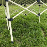 Mesa Plegable Portátil de Acero de Alta Calidad para Acampar al Aire Libre, Impermeable y Fácil de Limpiar, Muebles de Exterior para Picnic y Playa