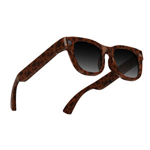 2026 E06D AI Smart Glasses With 13MP 1080P Camera Tortoiseshell Frame Touch Control Video <b>Recording</b> 290mAh Battery TR90 Temple - Product Image 2