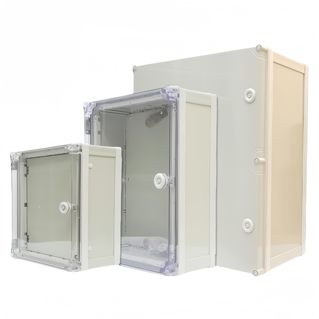 PVC Junction Box Enclosure IP65 Waterproof Electrical Distribution Box with Lock