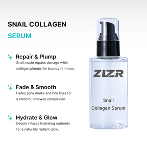 Collagen Retinol AHA Snail Mucin Hydrating & Whitening Anti-Aging Luxurious Face Serum & Cream Skin Care Set for All Skin Types - Product Image 2