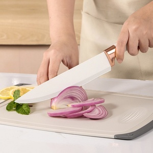 Wholesale 19 Pieces Silicone Kitchen Utensils Sets Spoon and Chopping Board Cooking <b>Tools</b> With Wooden Handle - Product Image 6