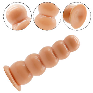 Super Großer Saugnapf Kristall Riesendildo Analkugeln Analplug Massage Sexspielzeug - Product Image 5