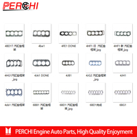 KIT GASKET-REPARASI MESIN untuk ISUZU 4JB1 4JA1 4JG1 4BC1 4BG1 4HF1 4HG1 4ZD1 4ZE1 6BB1 6BD1 6HH1 6HK1 Suku Cadang Mobil Kit Gasket Kepala Silinder