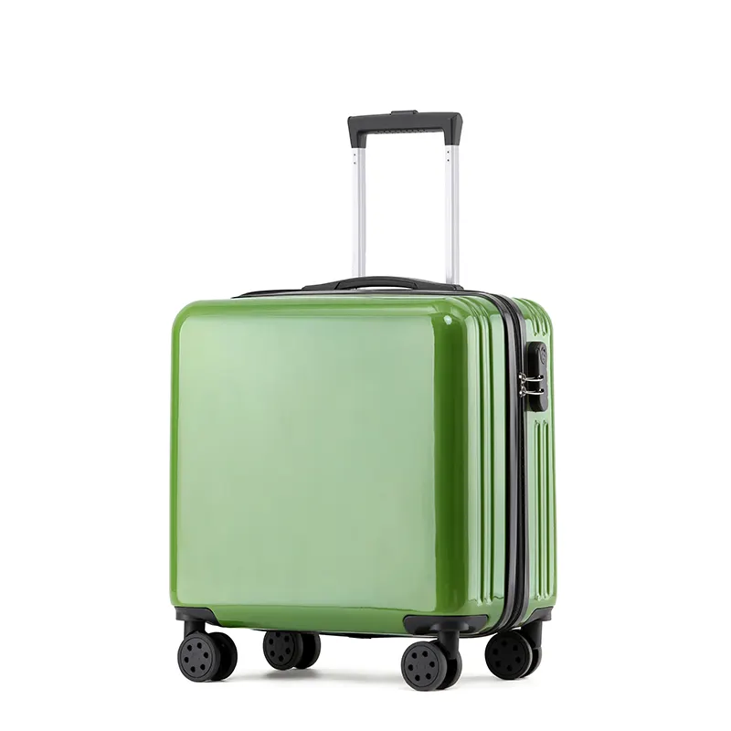 आधुनिक सामान पीसी ट्रॉली सूटकेस 18 इंच केबिन आकार का सूटकेस