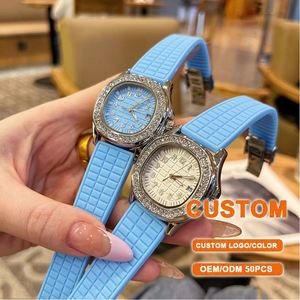 Relojes de Pulsera Mecánicos Automáticos Personalizados de Alta Calidad al por Mayor con Esfera de Cristal, Zirconia y Moissanita con Reserva de Energía - Product Image 1