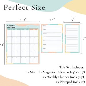 Planificador de Pizarra Magnética <span class=keywords><strong>Personalizado</strong></span>, <span class=keywords><strong>Calendario</strong></span> Mensual Magnético de Borrado en Seco para Refrigerador, Calendarios Magnéticos Personalizados - Product Image 2