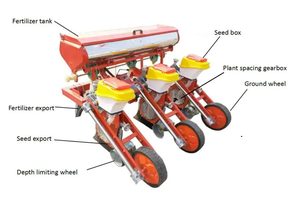 Traktion sart ohne Boden bearbeitung neuer All-in-One-Sä-und Dünge maschine Mais pflanzer Sojabohnen-Dünge pflanzer - Product Image 6