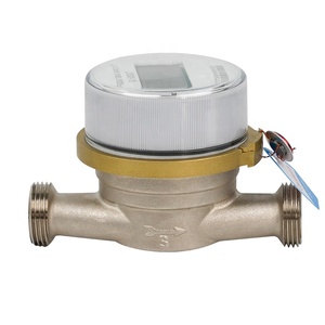 Compteur d'eau numérique à jet unique de classe C AMR LoRaWAN DN15 en laiton - Product Image 4