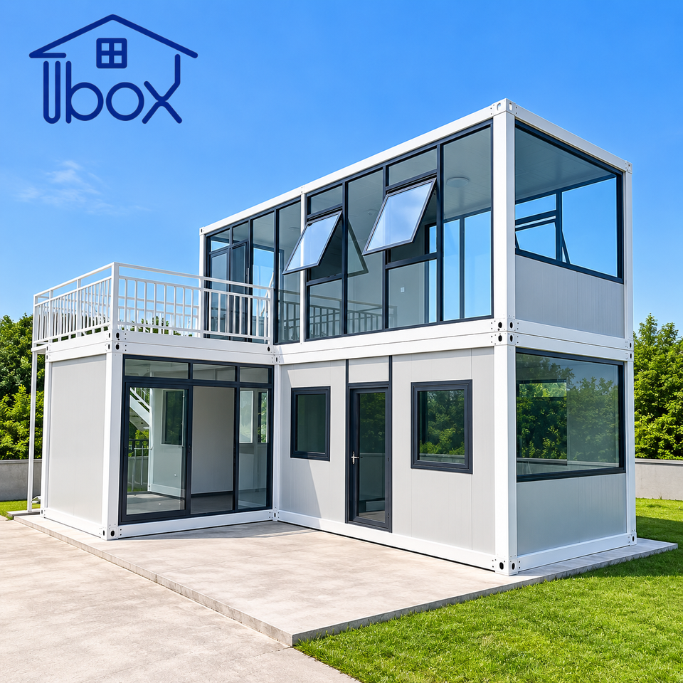 Construction Container 40 Fast Build Prefab House 20/40ft Container House for Apartment Office ...