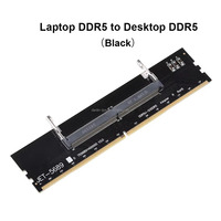 Tarjeta Adaptadora de Memoria de Laptop a Escritorio, SO-DIMM a PC DIMM, Conector de Memoria RAM, Adaptador DDR3 DDR4 DDR5