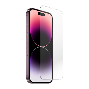 ฟิล์มกระจกนิรภัยสำหรับ iPhone 15 Pro Max แบบ 2.5D HD ใส สำหรับ iPhone 15 ซีรีส์ ป้องกันรอยขีดข่วน - Product Image 1