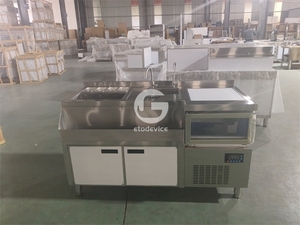 โต๊ะบาร์สแตนเลสพร้อมอ่างล้างมือสำหรับบาร์เทนเดอร์ ขายดี - Product Image 6