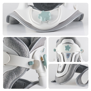 Có thể điều chỉnh tư thế Corrector cổ vai hỗ trợ Brace cột sống giải nén cho cải thiện liên kết Pain Relief (Nhựa miếng bọt biển - Product Image 4
