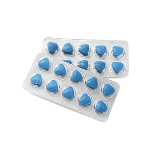 อาหารเสริมสุขภาพ ยาเม็ดรูปสามเหลี่ยมสีน้ำเงิน สำหรับผู้ชาย เสริมพลังและสมรรถภาพทางเพศ รับผลิตสูตรเฉพาะ OEM - Product Image 2