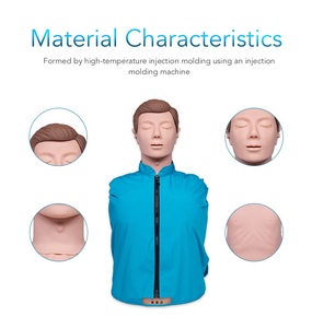 Maniquí de RCP de medio cuerpo para ciencia médica para entrenamiento en respuesta del cuerpo humano - Product Image 5
