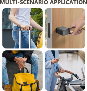 定制设计带钩环的行李提手包裹氯丁橡胶手提包抓握盖保护器标识符 - Product Image 6