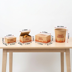 Custom Logo Food Grade Kids Happy Meal Box Portable Cardboard Paper Takeout Box Disposable Fast Food Packaging for Kids - Product Image 6