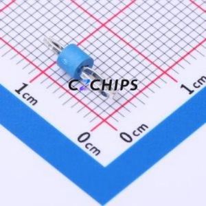 5127 Test Point / Test Loop Connector Pin Type (Through Board) Blue 3.2mm - Product Image 2