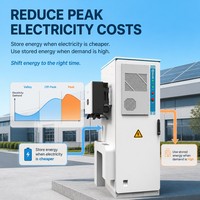 Sistema de Almacenamiento de Energía (ESS) de Litio-Ferrofosfato (LiFePO4) de Alto Voltaje, 112.5kWh, 358V, 314Ah, Configuración con Inversor Híbrido de 50kW, Refrigeración Líquida, Fuera de Red