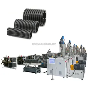 110mm PE Recycle Material Single Wall Corrugated Pipe Machine/Plastic Corrugated Pipe Processing Machine