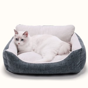 Camas para Perros de Lujo, Cuadradas, Clásicas, Lavables, de Alta Calidad, con Inserto Personalizado, para Dropshipping, Camas Grandes para Mascotas - Product Image 5