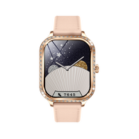 Montre connectée pour femme 2026 MK88, écran 1,75 pouces, surveillance de la santé, appels Bluetooth, étanche, modes sportifs