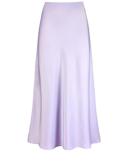 Jupe Longue en Satin Fluide et Élégante Printemps-Été, Taille Haute, Effet Sirène, Chic et Tendance pour Femme - Product Image 5