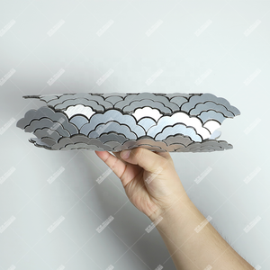 Foshan Fabricant Cuisine <span class=keywords><strong>Salle</strong></span> <span class=keywords><strong>De</strong></span> <span class=keywords><strong>Bain</strong></span> Mur Dosseret En Aluminium En Plastique Vinyle Adhésif Pvc Mosaïque Peel Et Bâton Tuiles Composites - Product Image 3