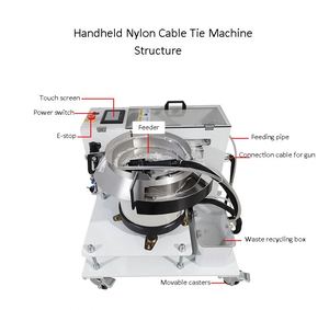Machine à attacher les serre-câbles en nylon pour faisceaux de câbles automobile automatique Machine à relier les serre-câbles - Product Image 5