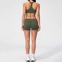 Nouvel ensemble de yoga d'été pour femmes, shorts moulants polyvalents, shorts de fitness, vêtements de yoga à séchage rapide