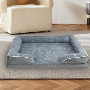 Hot New Large Winter <span class=keywords><strong>Dog</strong></span> <span class=keywords><strong>Bed</strong></span> Kennel Impermeable Ecológico Extraíble Tela lavable Anti-Bite para gatos Cartón al por mayor - Product Image 6