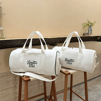Sacs de voyage pour femmes en gros, sacs de voyage à bandoulière réglable, grand sac de week-end, sac de voyage en toile brodée