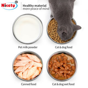 Portátil aço inoxidável Pet <span class=keywords><strong>Bowl</strong></span> Antiderrapante Indoor e Outdoor <span class=keywords><strong>Dog</strong></span> e Cat <span class=keywords><strong>Bowl</strong></span> com Eco-Friendly Recurso para Filhotes de Viagem - Product Image 6