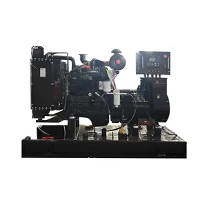 Cheap Price Open Type 100kVA 80kW Diesel Generator With 6BT5.9- G2 Engine China Factory