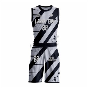 Servicio OEM uniforme de baloncesto personalizado Venta caliente uniforme de baloncesto de tamaño personalizado - Product Image 2