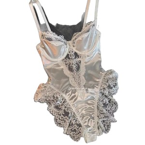 Chemise de nuit sexy Xishi Purple pour femmes grandes tailles, style uniforme romantique, nouvelle chemise de nuit d'été 2025 - Product Image 5