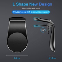 Vente en gros L Type Strong Magnetic Car Phone Holder pour iPhone 15 14, Car Air Vent Magnetic Car Mount Phone Holder