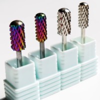 Meilleures ventes Fournisseur professionnel Embouts de ponceuse à ongles professionnels pour manucure et pédicure, Boîte personnalisable avec logo, Embout volcanique 4XC