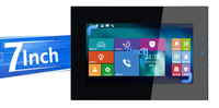 Système de visiophone IP 1080P avec écran tactile 7 pouces, station d'interphone intérieure, déverrouillage, surveillance, interphone bidirectionnel, détection de mouvement