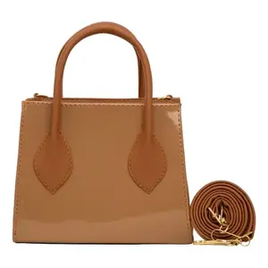 Bolso Bandolera Fana Layla Camel, Cuero Genuino, Estilo Vintage, Impermeable, para Negocios, Invierno y Verano - Product Image 1