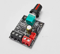 Kipas Server 12V Kecepatan Tinggi Modul 24V Sakelar Pengontrol Kecepatan Motor Tanpa Sikat DC 4pin