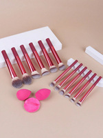 Beautetools Veganes Luxus-Make-up-Pinselset mit 12 Teilen für Frauen, Hochwertige Qualität, Private Label, Professionell Anpassbar