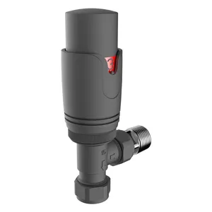 AVONFLOW Hot Sale DN15 DN25 Anthracite Thermostatic Radiator Valves TRV