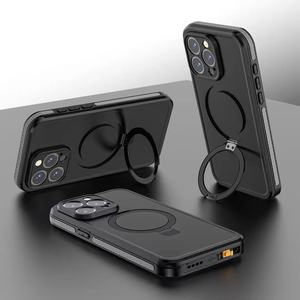 Nuova custodia impermeabile con supporto magnetico a 360° e ricarica wireless, antipolvere, per iPhone 17 16 15 14 Pro Max, disponibile, completamente sigillata - Product Image 6