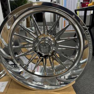 KYKY Geschmiedete 24x14 26x14 28x14 30x14 30x16 H Typ Geschmiedete LKW-Felge 6x5.5 6x139.7 5x5.5 8x6.5 für Chevrolet Silverado 2500 3500 - Product Image 1