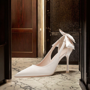 Zapatos de Tacón Alto Elegantes y Ligeros de Verano, Zapatos de Vestir con Punta Cerrada y Tacón Alto, Venta al por Mayor de Fábrica - Product Image 3