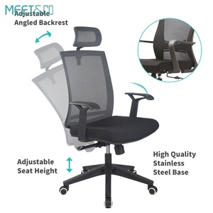 Silla de Oficina Ejecutiva Ergonómica Moderna de Alta Calidad en Cuero PU con Respaldo Giratorio y Función Plegable para Personal de Oficina - Product Image 6