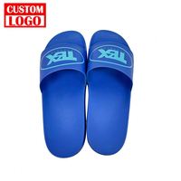 Home Company Geschenke Männlich Hochwertige PVC Custom ized Damen Sandalen Geprägtes Logo Herren Hausschuhe Custom