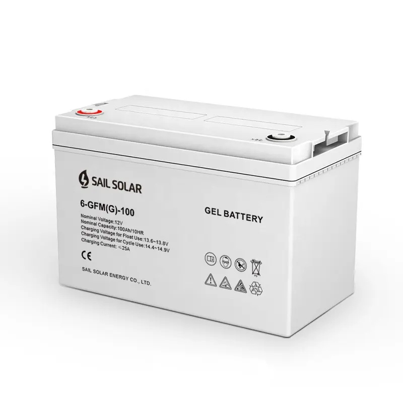 Sail Solar Sri lanka Batteries de Gel tubulaire solaire 12V 100ah 200ah 300ah à Cycle profond