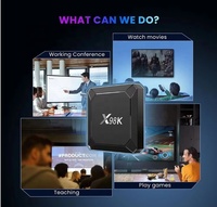 X98K Rk3528 Android 13.0 TV Box 8k Dual 2.4g/5g Wifi BT 5.0 World TV Box X98K Set Top Box